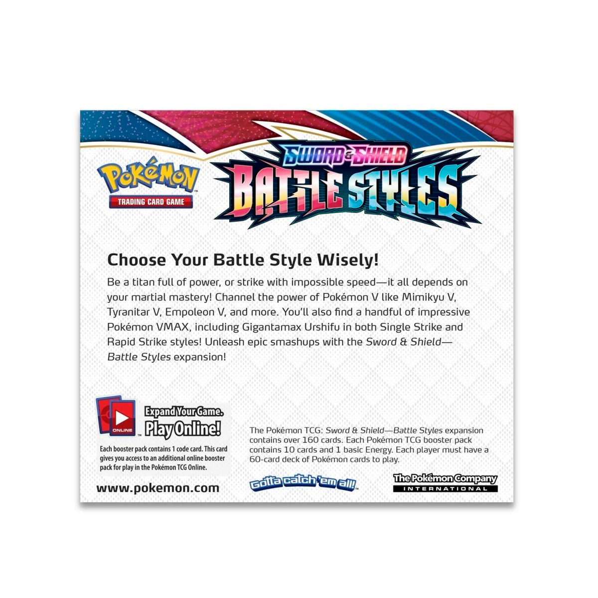 Pokemon: Sword & Shield: Battle Styles Booster Box