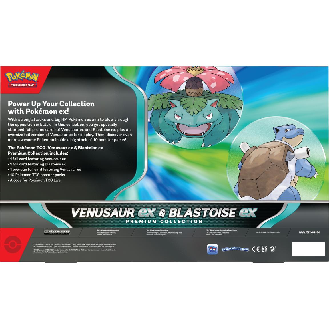Pokemon: Venusaur ex & Blastoise ex Premium Collection
