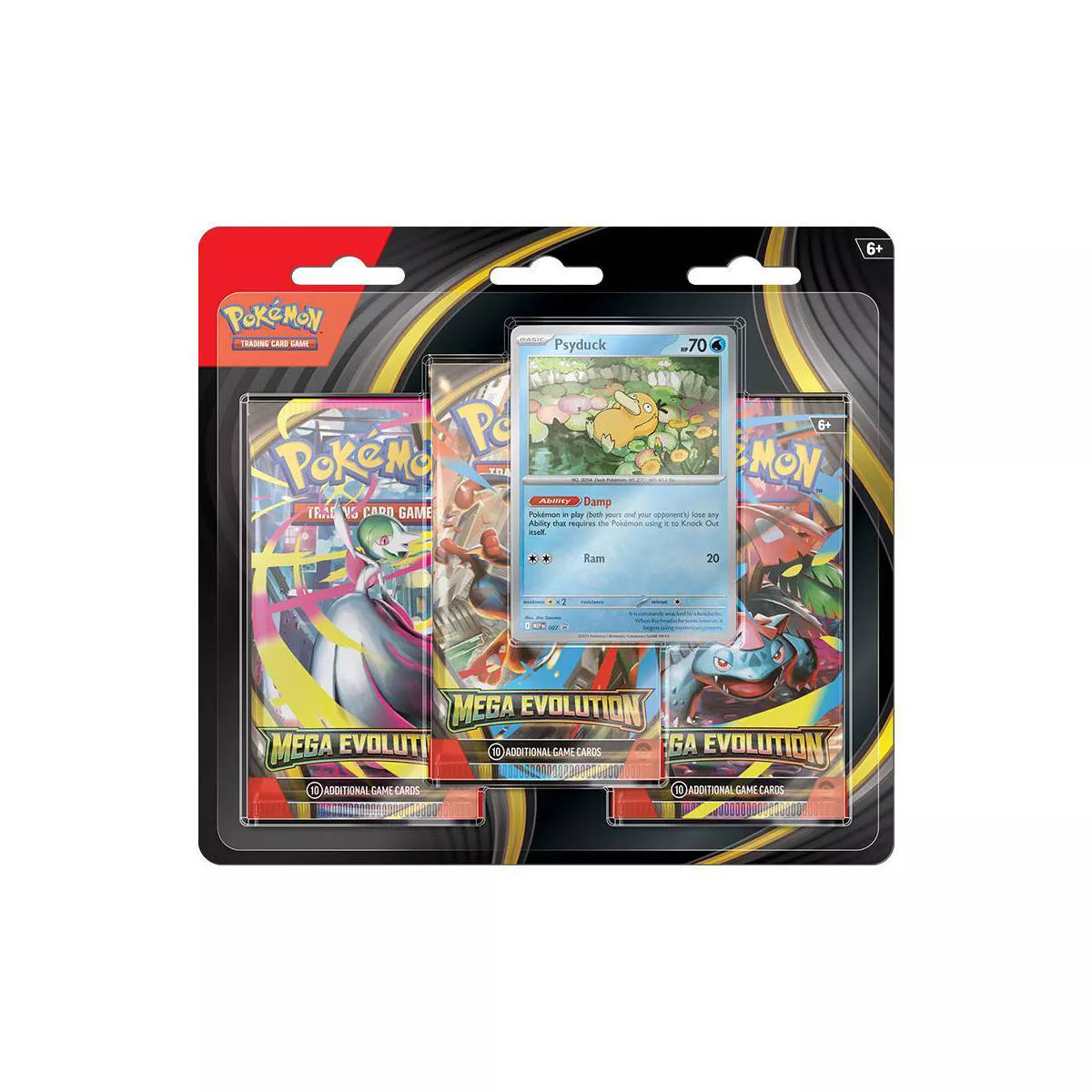 Pokemon: Mega Evolution 3-Pack Blister (Random)