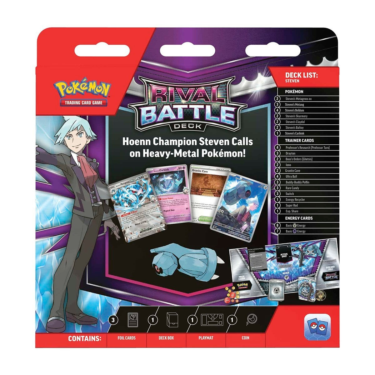 Pokemon: Trainers Rival Battle Deck Steven's Metagross