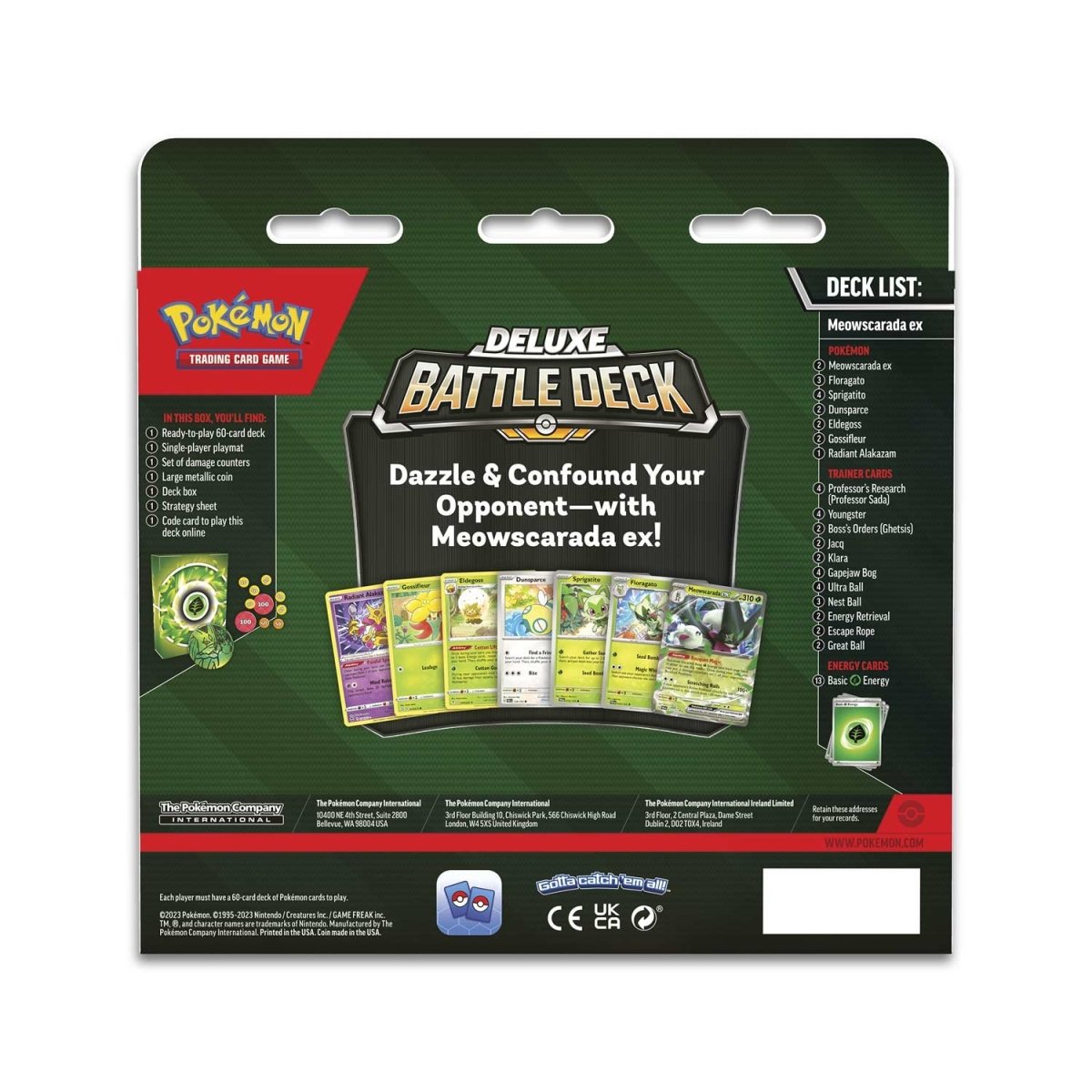 Pokemon: Deluxe Battle Deck: Meowscarda ex