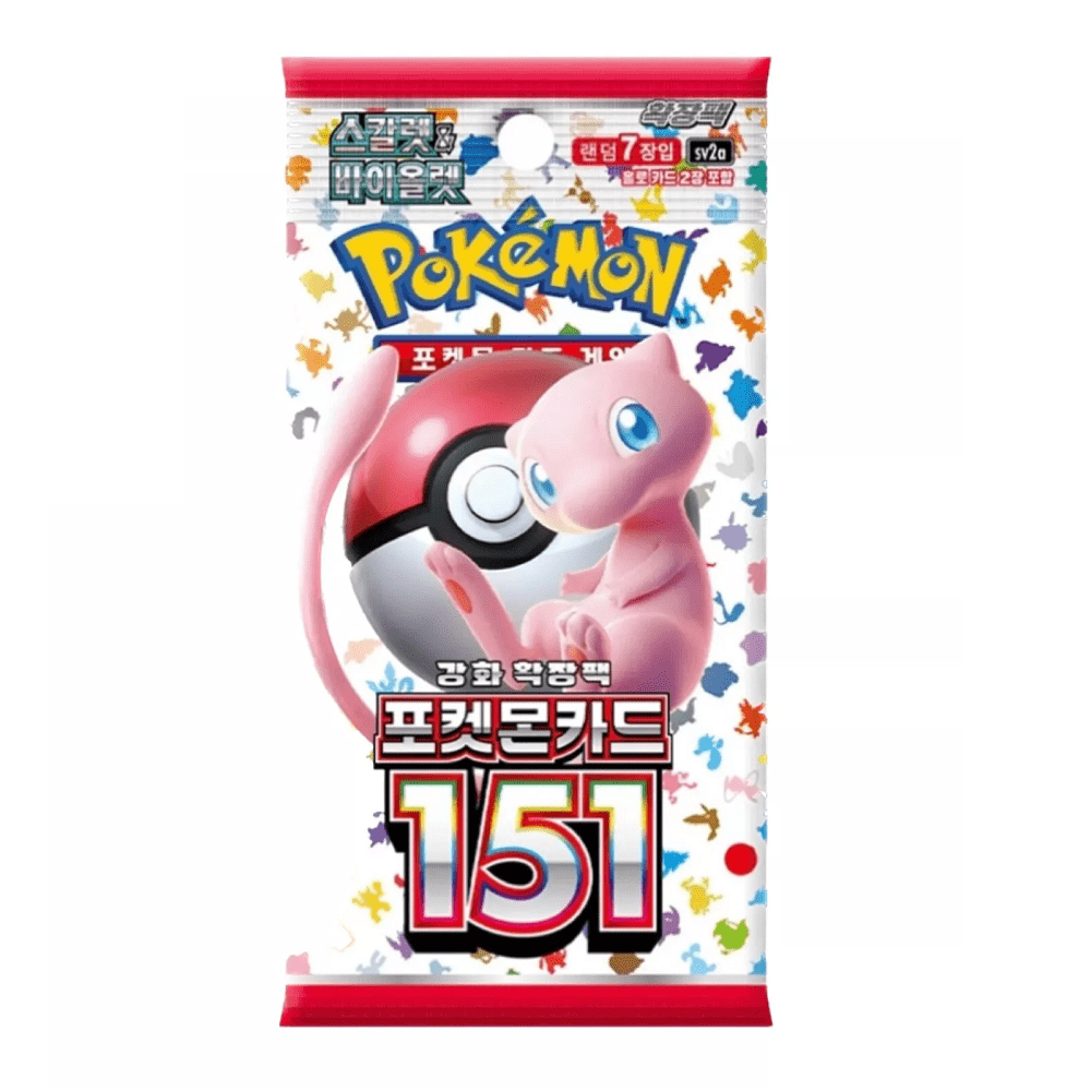 Pokemon: 151 KOREAN Booster Pack (sv2a)