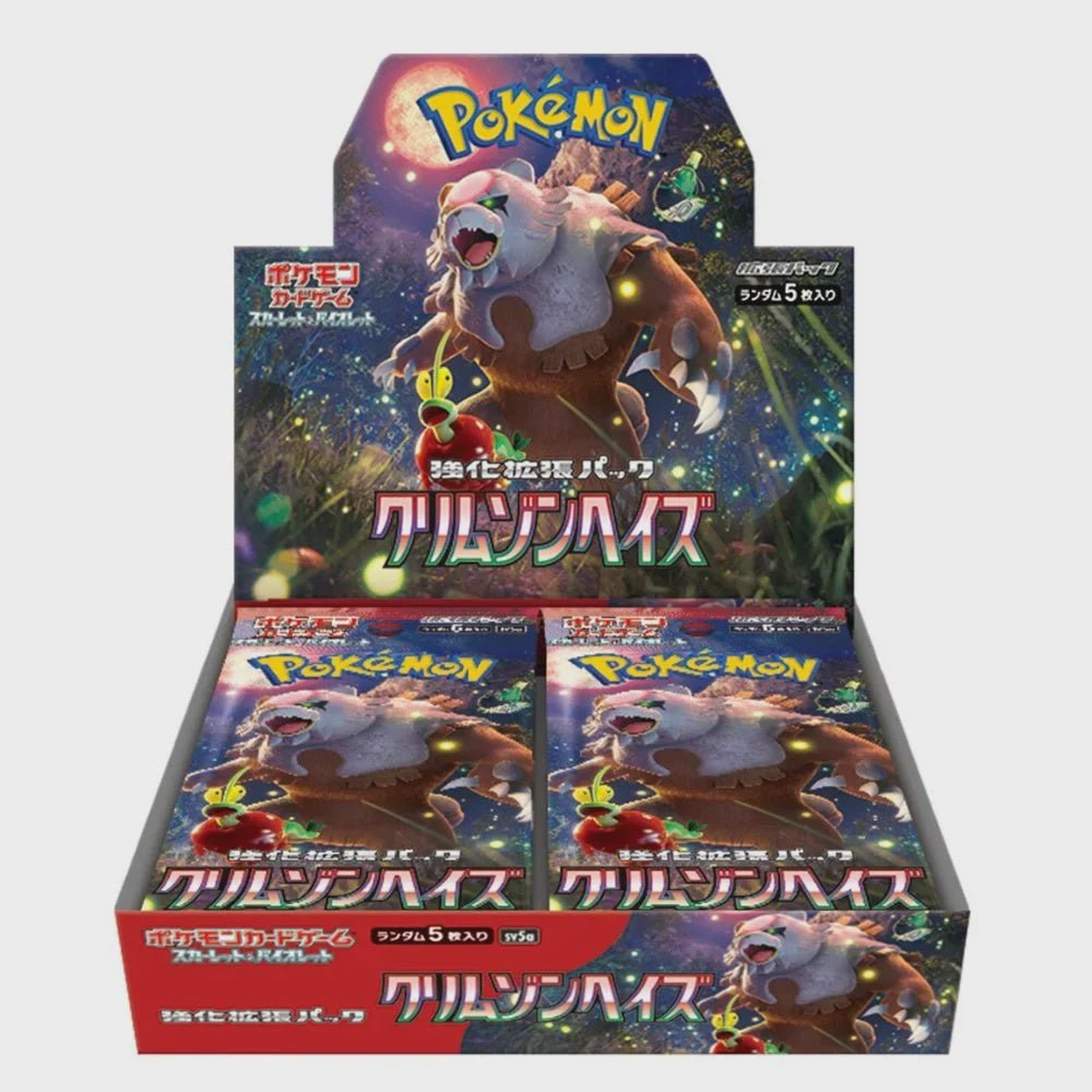 Pokemon: Crimson Haze Japanese Booster Box (sv5A)