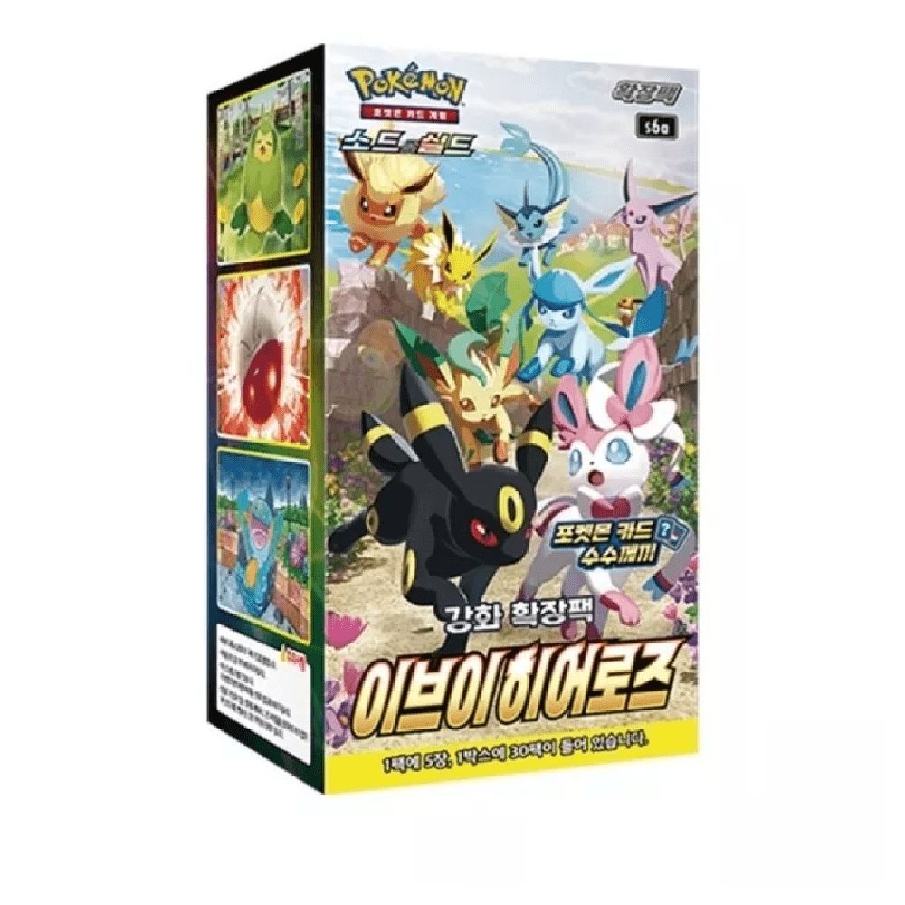 Pokemon: Eevee Heroes KOREAN Booster Box (s6a)