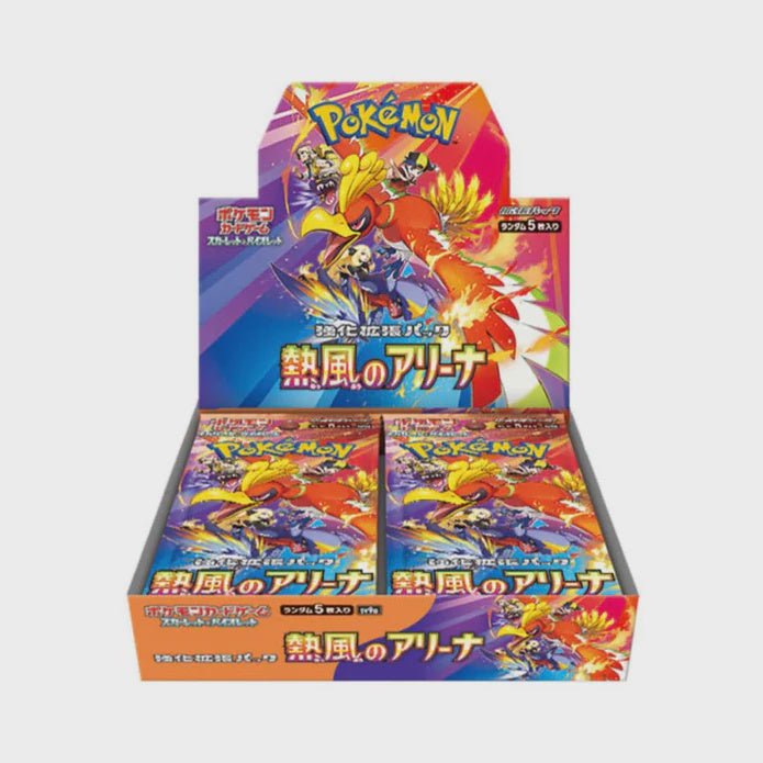 Pokemon: Heat Wave Arena Japanese Booster Box (sv9a)