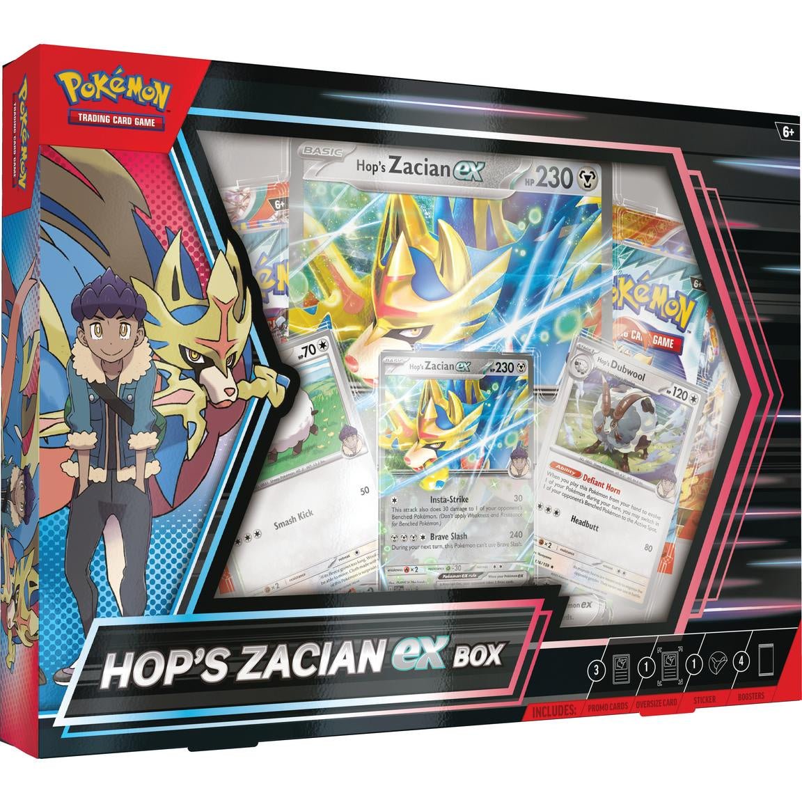 Pokemon: Hop's Zacian ex Box
