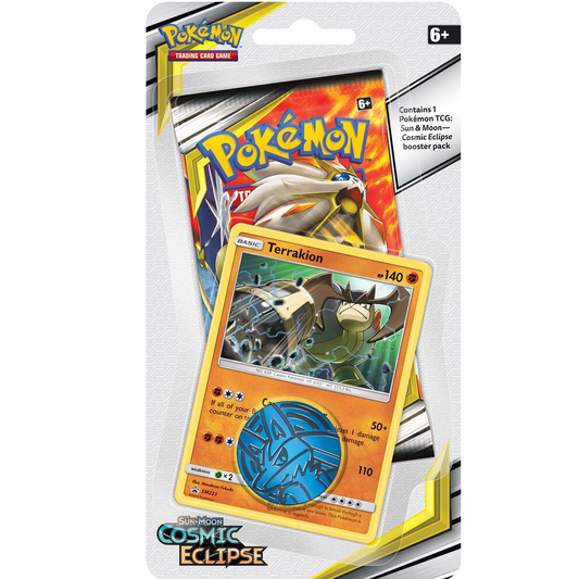 Pokemon: Sun & Moon Cosmic Eclipse Blister Pack [Terrakion Promo]