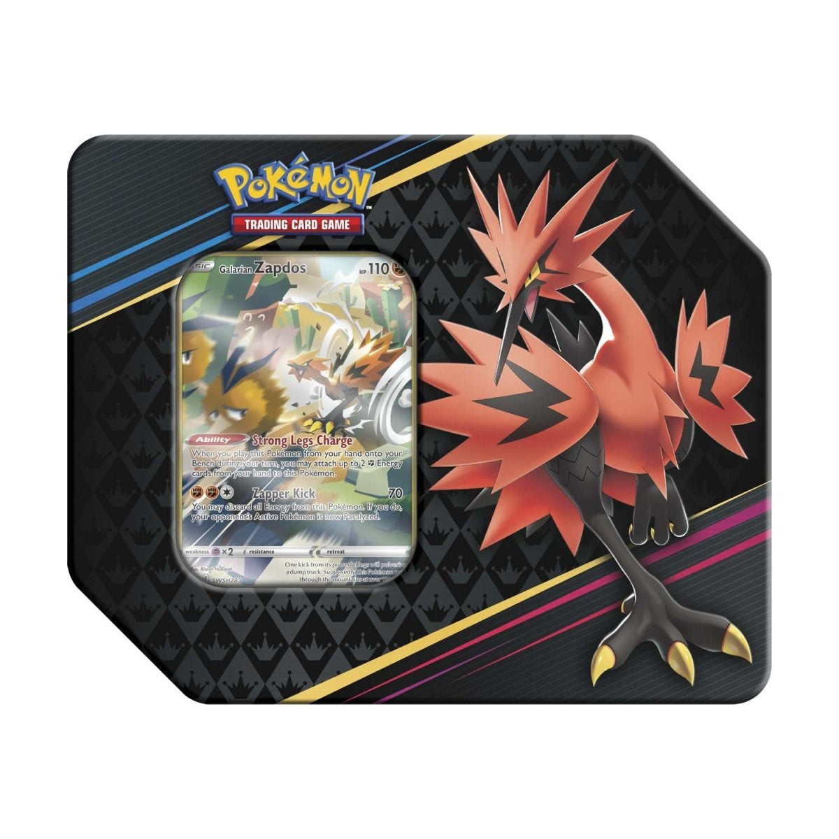 Pokemon: Crown Zenith Collection Tin [Galarian Zapdos]