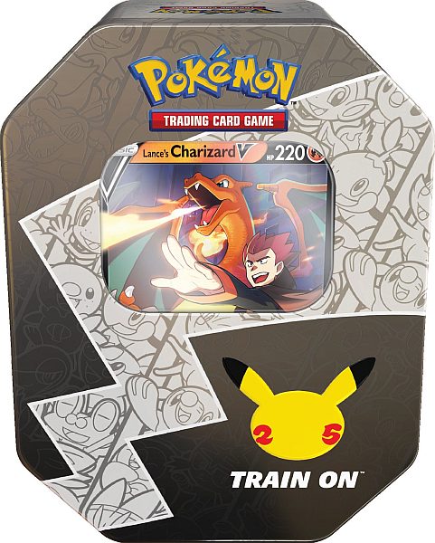 Pokemon: Celebrations Lance's Charizard V International Tin