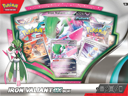 Pokemon: Iron Valiant ex Box