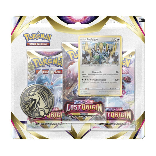 Pokemon: Sword & Shield Lost Origin 3-Pack Blister [Regigigas]