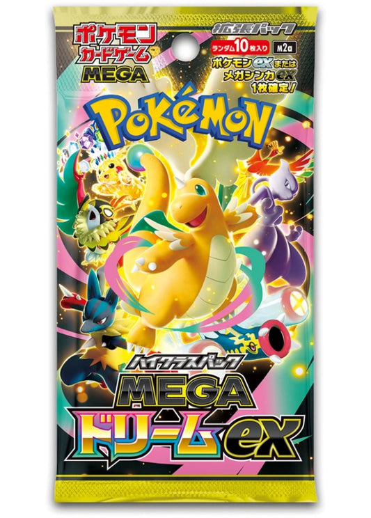 Pokemon Japanese Mega Dream Booster Pack