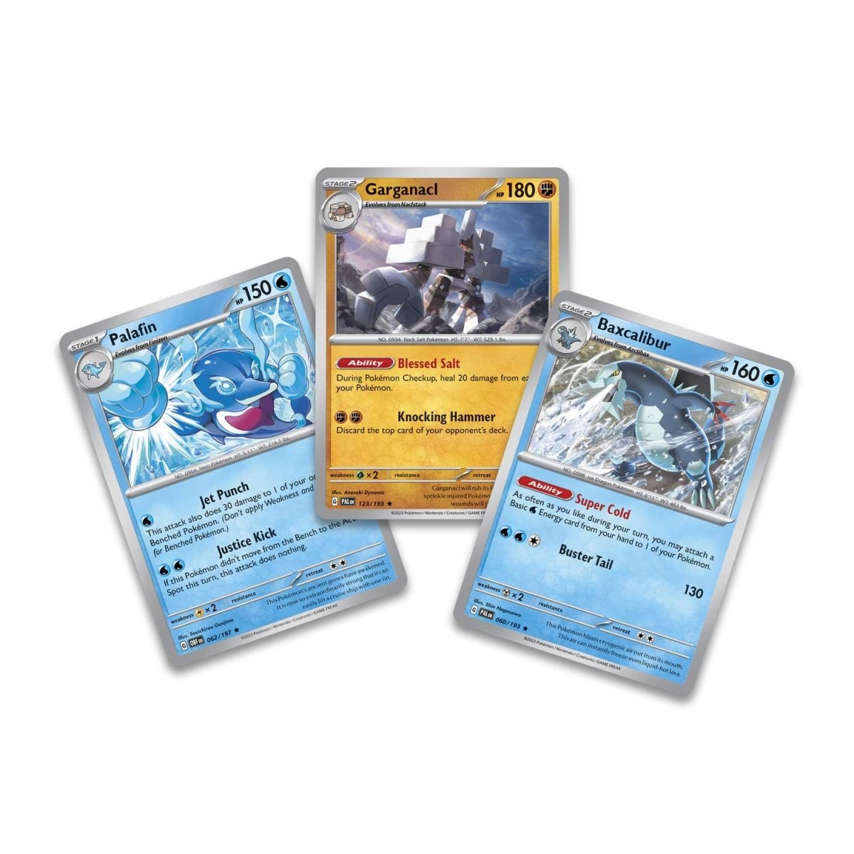 Pokemon: Enhanced 2-Pack Blister [Palafin, Baxcalibur, & Garganacl]