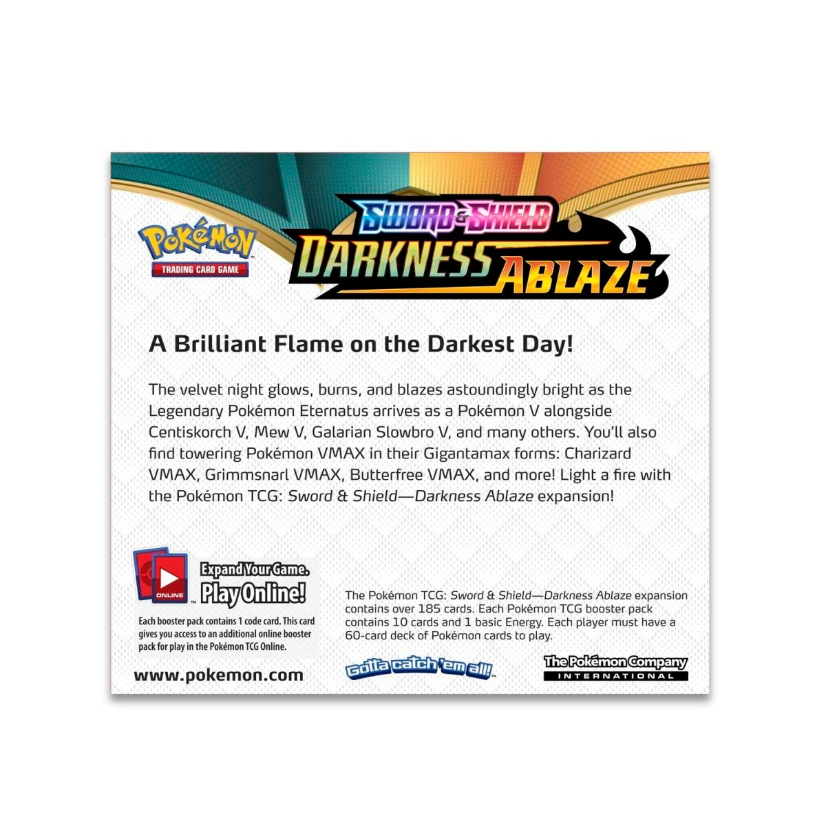 Pokemon: Sword & Shield: Darkness Ablaze Booster Box