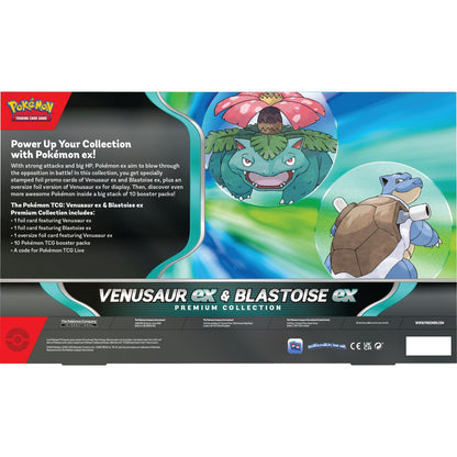 Pokemon: Venusaur ex & Blastoise ex Premium Collection