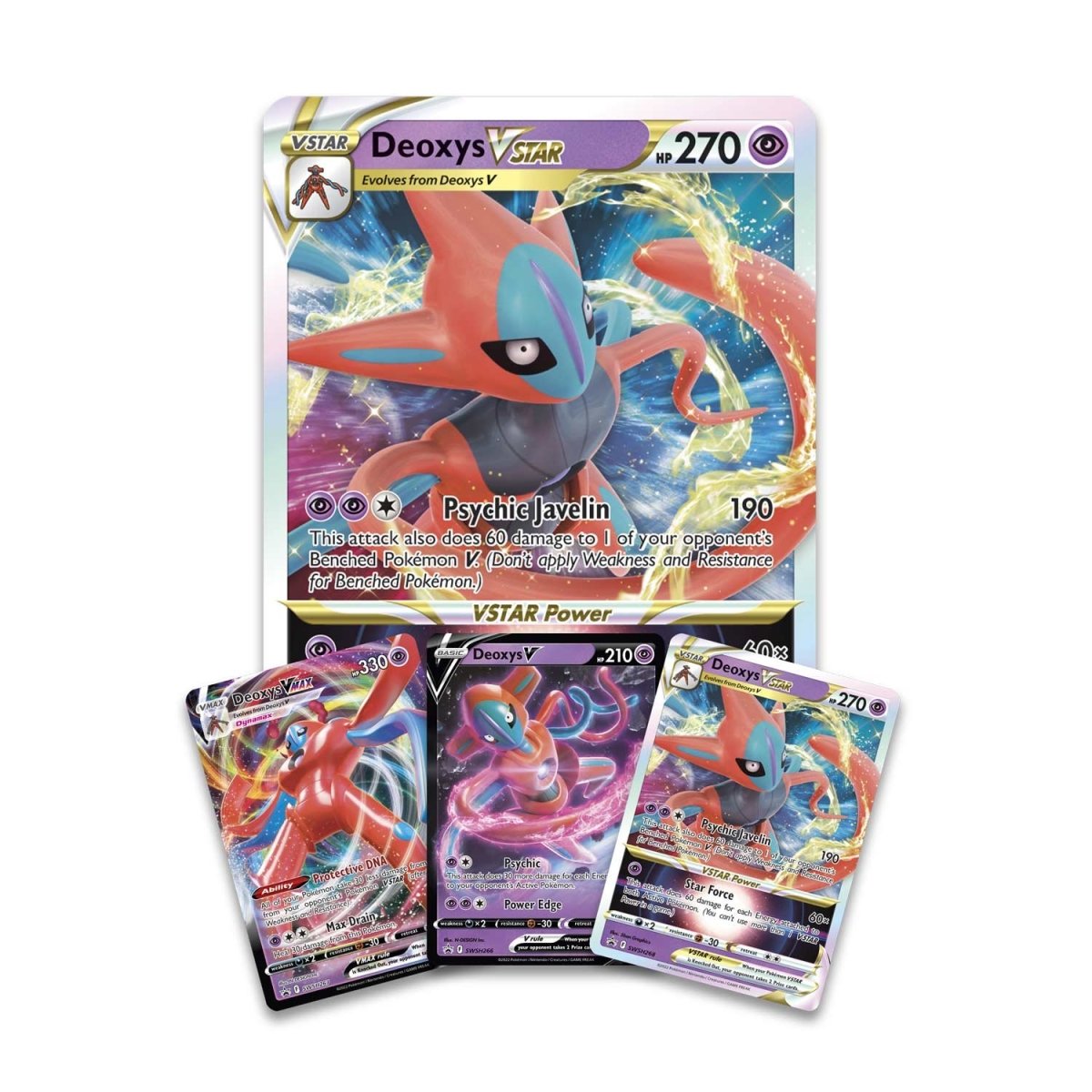 Pokemon: Deoxys VMax & VStar Battle Box