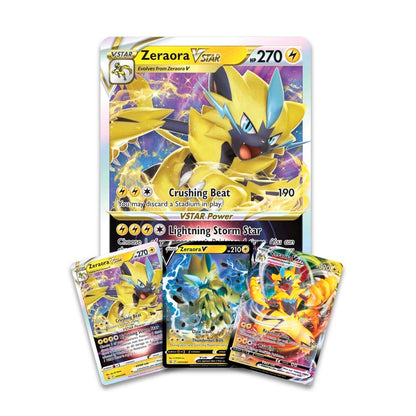 Pokemon: Zeraora VMax & VStar Battle Box