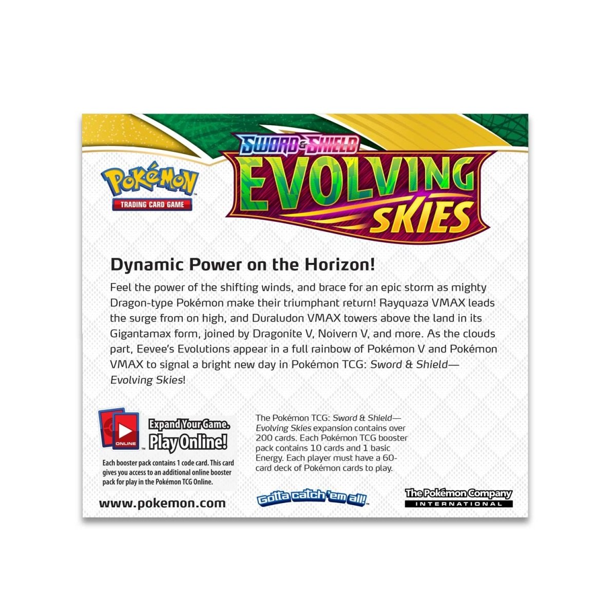 Pokemon: Sword & Shield Evolving Skies Booster Box