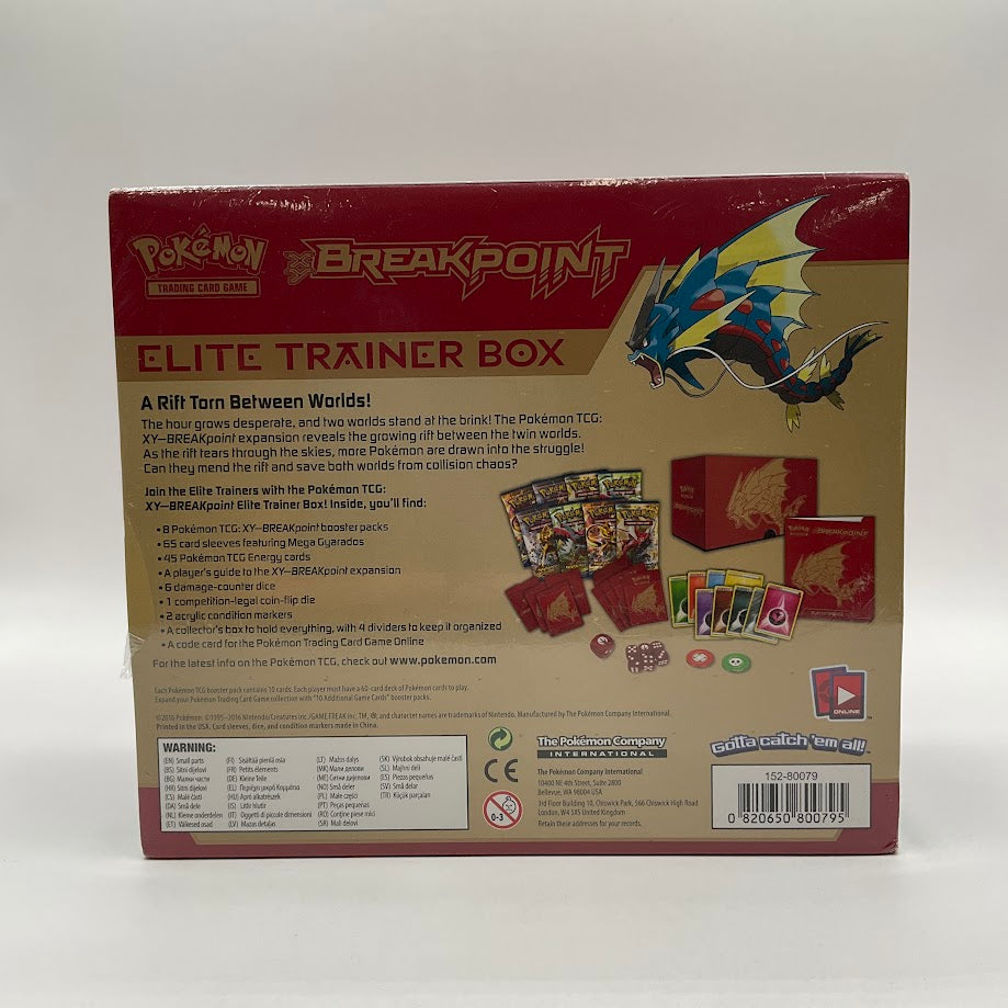 Pokemon: XY BREAKPoint Elite Trainer Box #2 *See Pictures for Details*