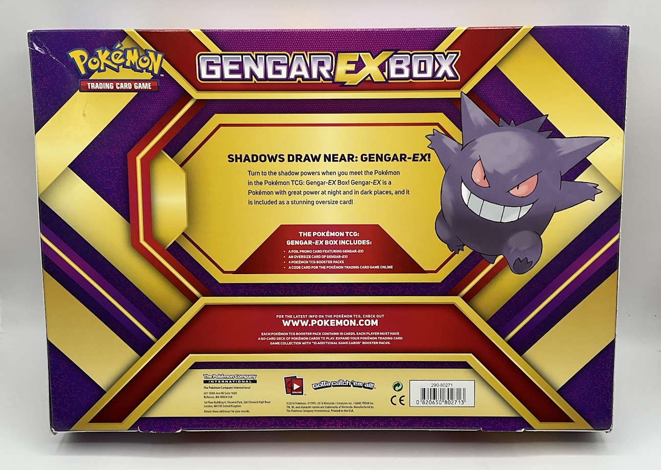 Pokemon: Gengar Ex Box [See Pictures for Condition]