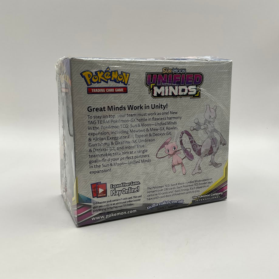 Pokemon: Unified Minds Booster Box [See Pictures for Condition]