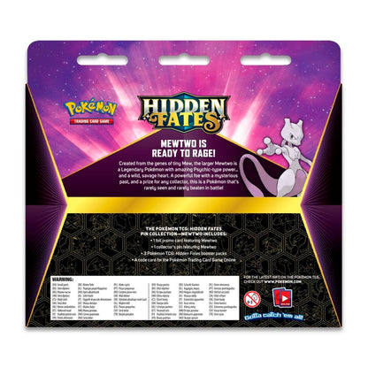 Pokemon: Hidden Fates Pin Collection [Mewtwo]