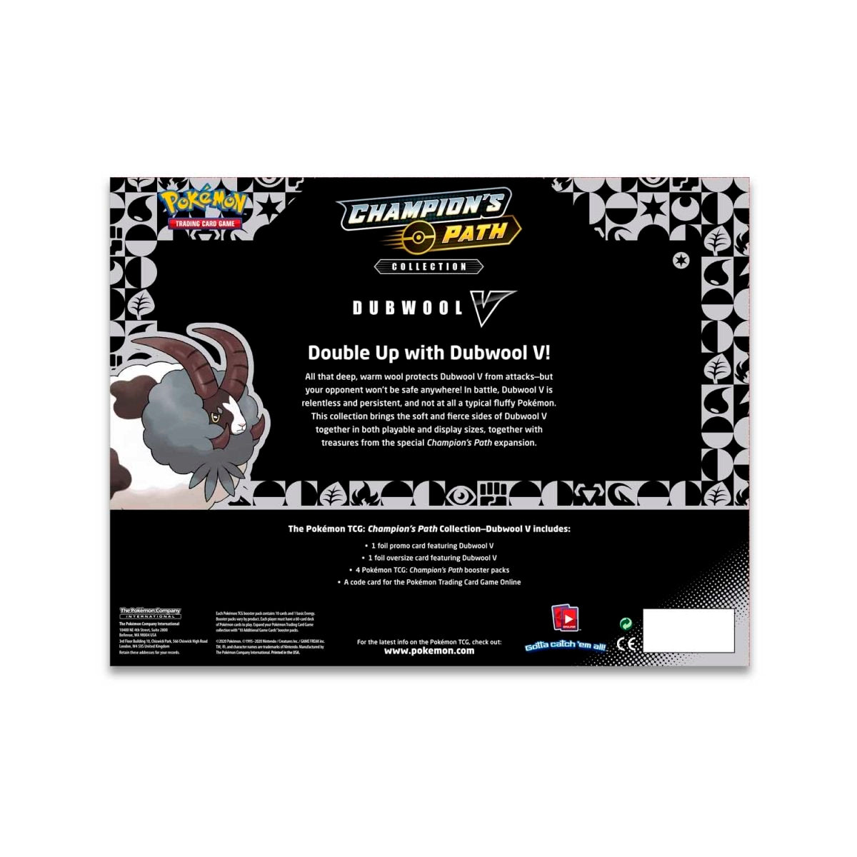 Pokemon: Champion's Path Collection [Dubwool V]