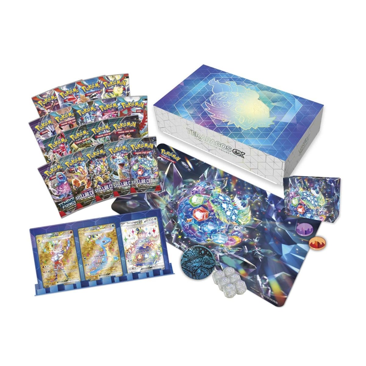 Pokemon: Terapagos ex Ultra-Premium Collection
