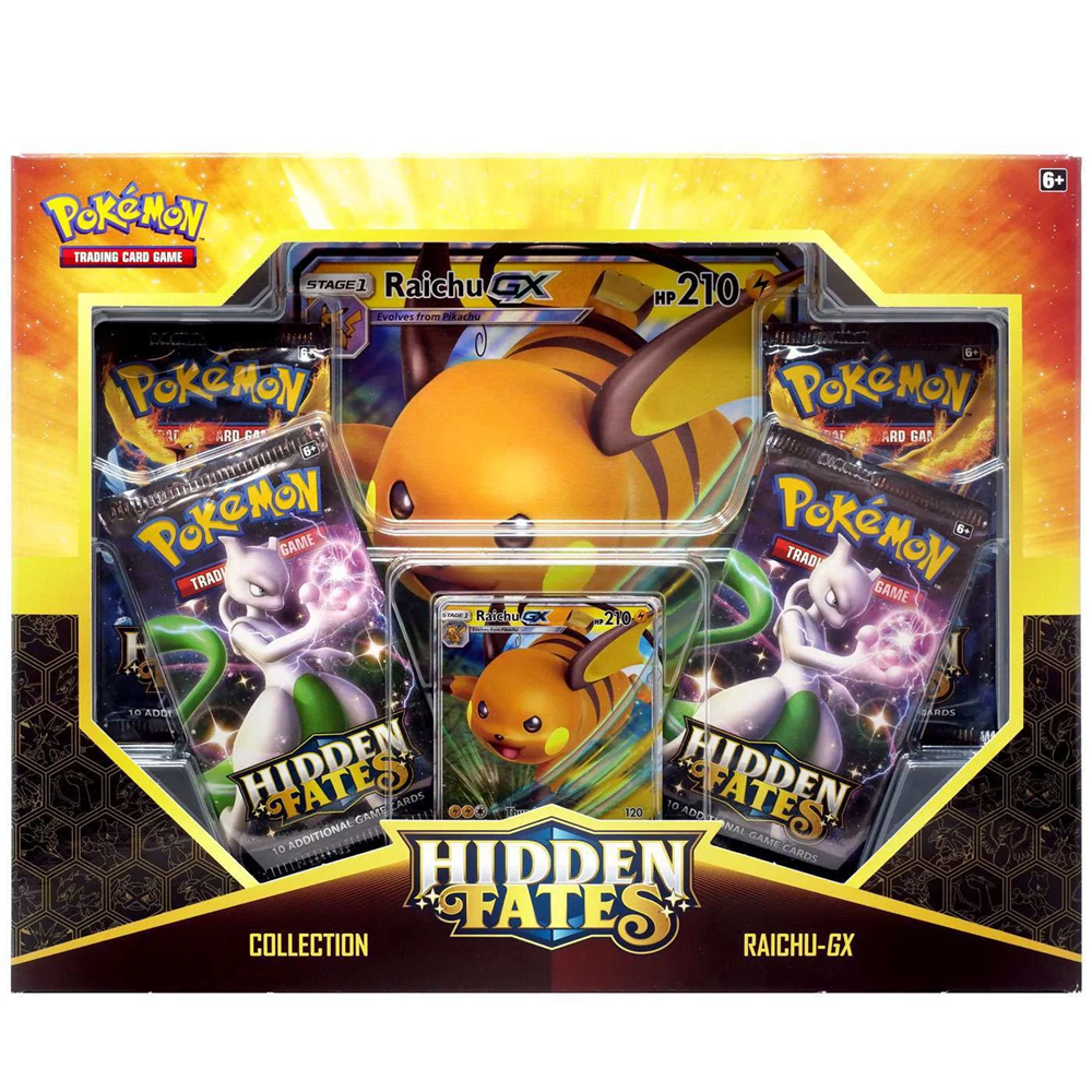 Pokemon: Hidden Fates Collection [Raichu GX]