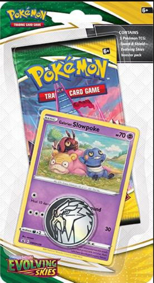 Pokemon: Sword & Shield Evolving Skies Blister [Galarian Slowpoke]