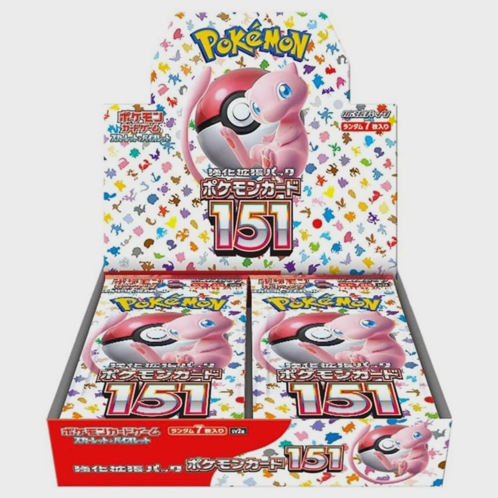 Pokemon: 151 Japanese Booster Box (sv2a)