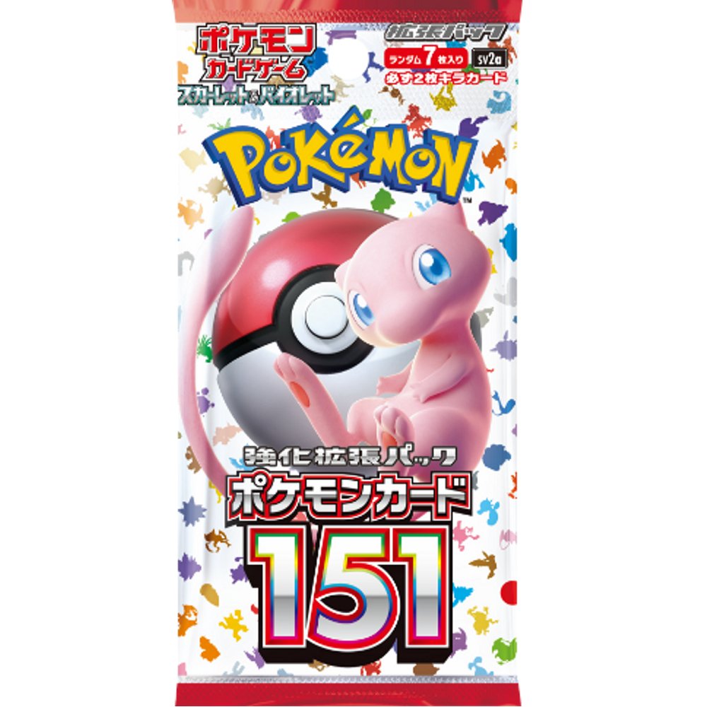 Pokemon: 151 Japanese Booster Pack (sv2a)