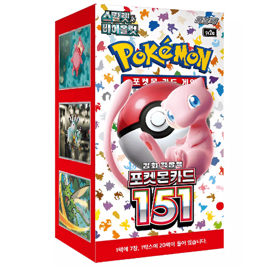 Pokemon: 151 KOREAN Booster Box (sv2a)