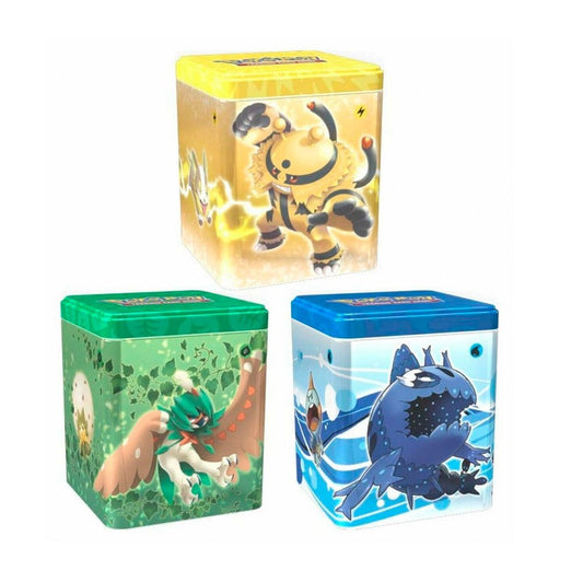 Pokemon: 2022 Grass, Water, Electric Stacking Tins (Random)
