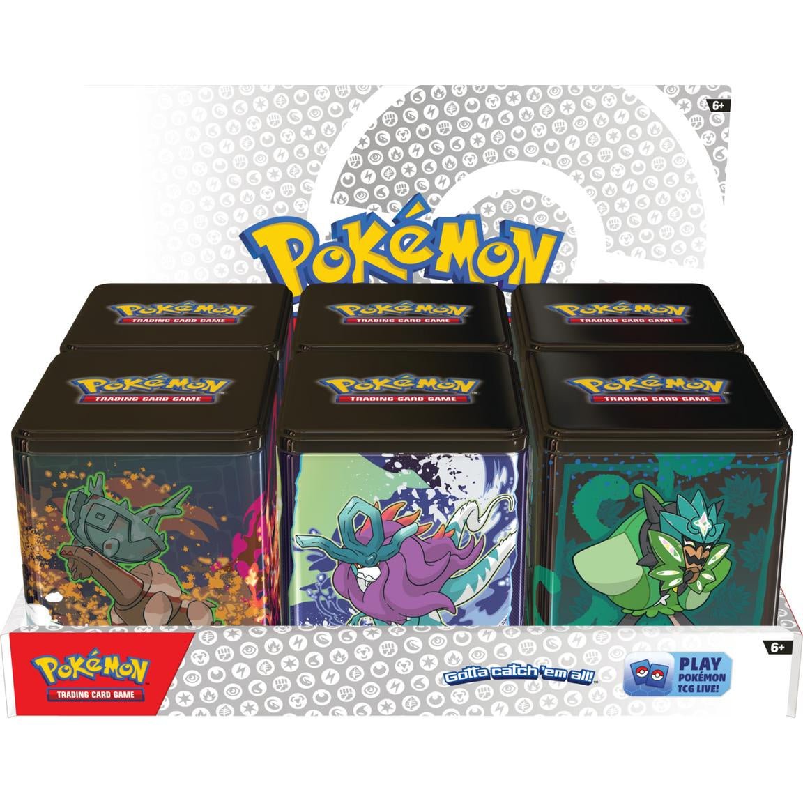 Pokemon: 2025 Q1 Stacking Tin (Random)