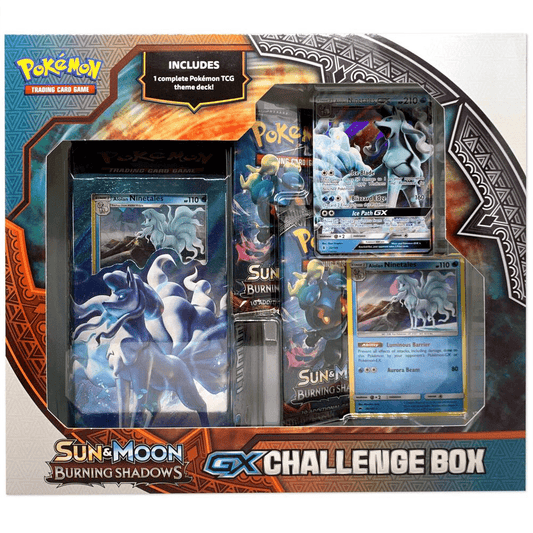 Pokemon: Burning Shadows GX Challange Box [Alolan Ninetales]