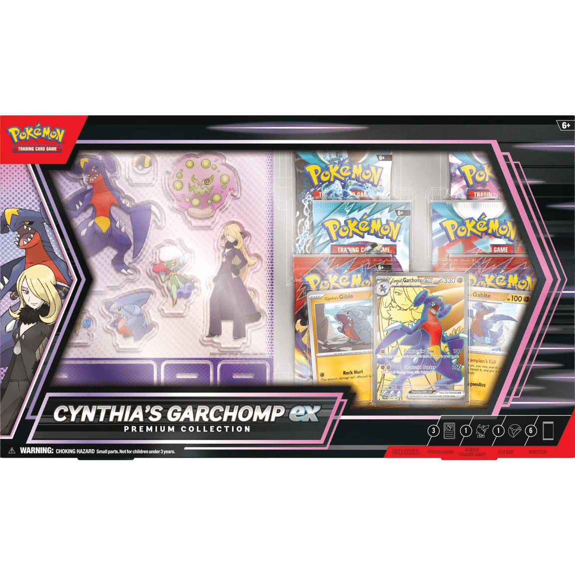 Pokemon: Cynthia's Garchomp ex Premium Collection