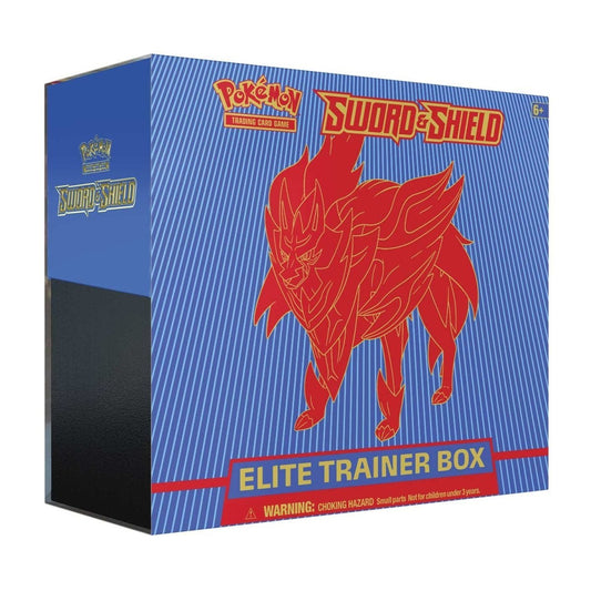 Pokemon: Sword & Shield Base Set Elite Trainer Box [Zamazenta]