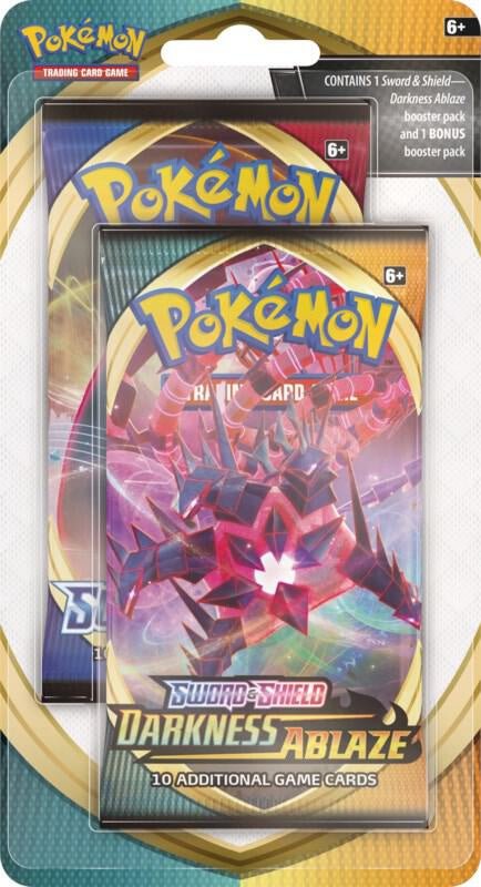 Pokemon: Sword & Shield Darkness Ablaze Premium Checklane Blister