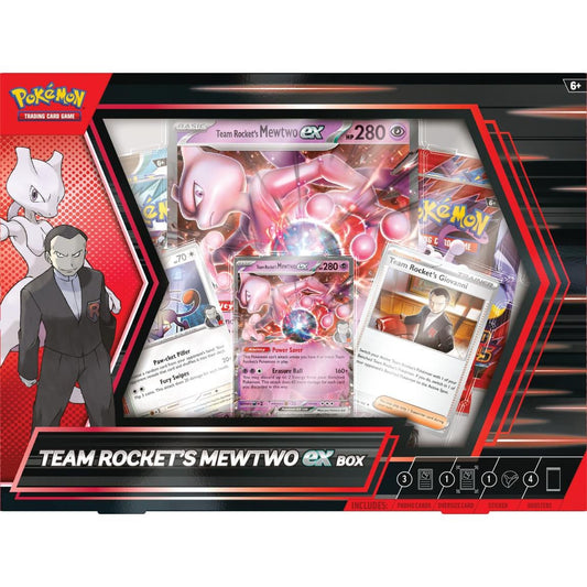 Pokemon: Team Rocket's Mewtwo ex Box