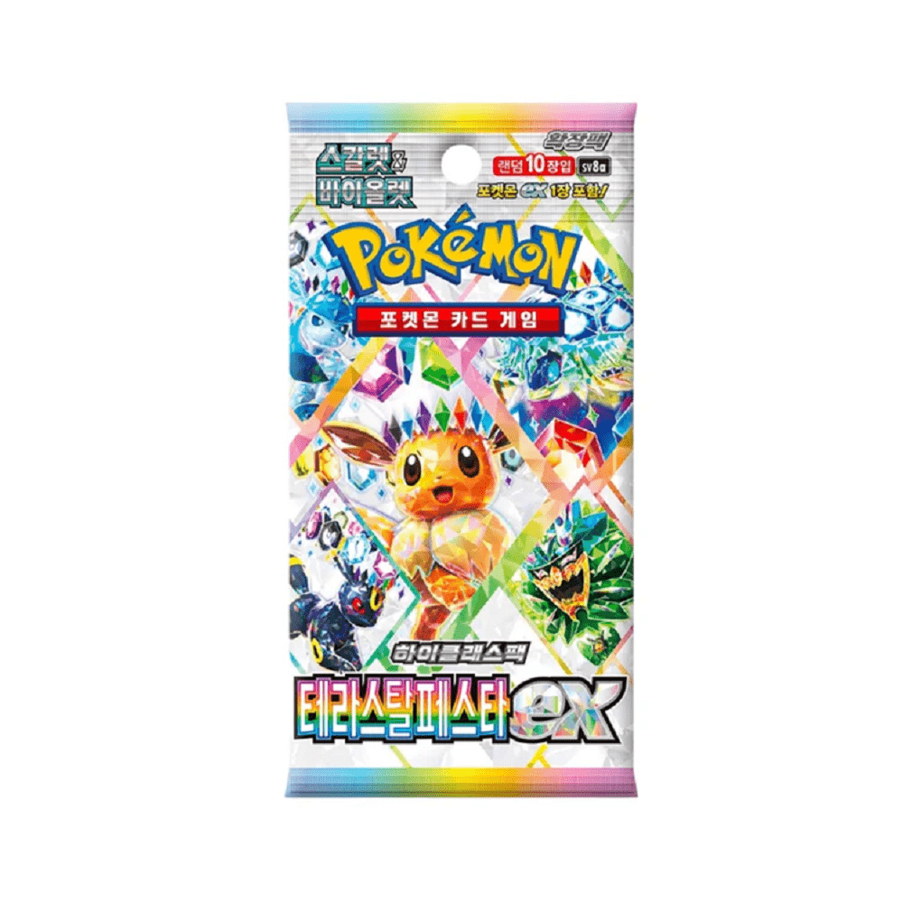 Pokemon: Terastal Festival KOREAN Booster Pack (sv8a)