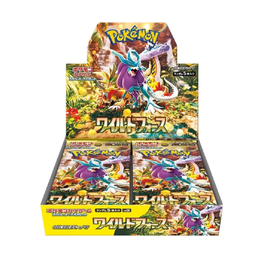 Pokemon: Wild Force Japanese Booster Box (sv5K)
