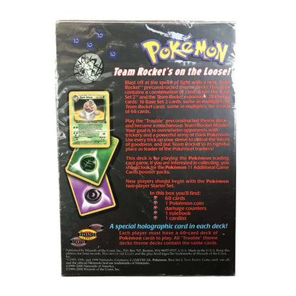 Pokemon: Team Rocket Trouble Theme Deck